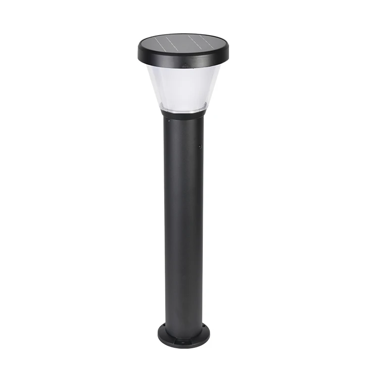 Außenflansch Solar LED Poller