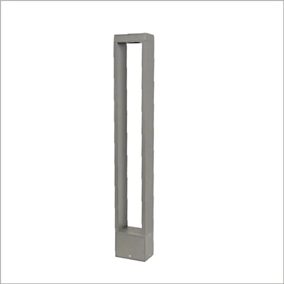 Außenpoller-Gartenleuchte aus Aluminium, modernes 10-COB-Wege-LED-Licht für den Garten