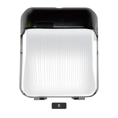Wand mit LED-Leuchten