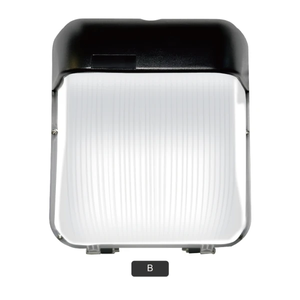 Wand mit LED-Leuchten